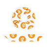 Bitcoin Recycled Scrunchie
