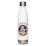 I Love Cats and Bitcoin Water Bottle