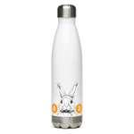 THe White Rabbit Bitcoin Water Bottle