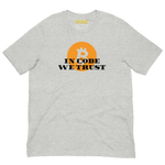 In Code We Trust Bitcoin Shirt